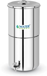 WATER GREEN Stainless Steel 27 L Gravity Based Water Purifier