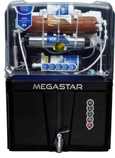 AQUA MEGASTAR MODEL With Copper 15 L RO + UV + UF + TDS Water Purifier