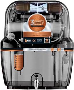 ojhashree Aqua Fresh swift transparent 15 L RO + UV + UF + TDS Water Purifier (Black) 15 L RO + UV + U...
