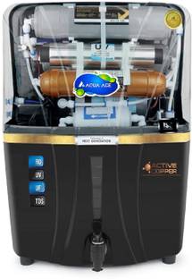 Aqua Ace Copper + Alkaline RO Water Purifier Full Automatic 12 L RO + UV + UF + TDS + Copper Water Pur...