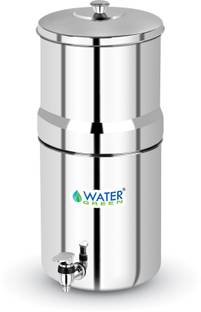 WATER GREEN Stainless Steel Jointless 18 L Gravity Based Water Purifier