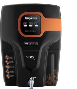 AQUA Vista Model ZINC COPPER ALKALINE LAYER PROTECTION 12 L RO + UV + UF + Copper + TDS Control Water ...