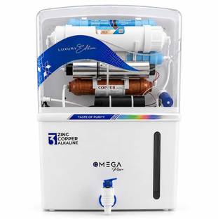 Aqua Glare Omega UV Purifier With 12 L UV + UF + Copper Water Purifier