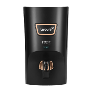 LIVPURE LIV-PEP-STAR-COPPER 7 L RO + UV + UF + Copper + Minerals Water Purifier