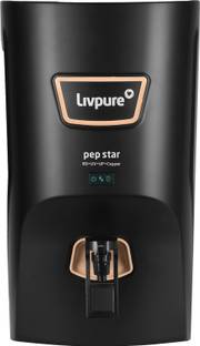 LIVPURE LIV-PEP-STAR-COPPER 7 L RO + UV + UF + Minerals + Copper Water Purifier