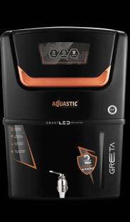 aquastic AQS-GRETA-WATERPURIFIER 12 L RO + UV + UF + Copper + Alkaline + Minerals Water Purifier