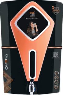 Total Care TC- RO OMEGA COVERD BLACK RO + UV+UF+ ZnCUAlk+TDS CONTROLER + IRON REMOVER 15 L RO + UV + U...
