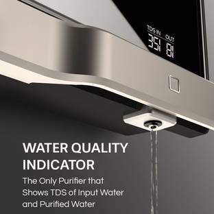 EUREKA FORBES Aquaguard Slimtech Glass UV Storage Copper Water Purifier 6000 L Gravity Based Water Pur...