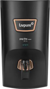 LIVPURE PEP LITE COPPER 7 L RO + Copper Water Purifier |6 Stage Water Purifier | Suitable for Borewell...