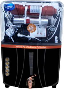 Always Aqua Pio 12 L RO + UV + UF + Copper + TDS Control Water Purifier