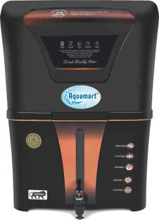 Aquamart Advance Copper Ro Water purifier for All type of Water supply 12 L RO + UV + UF + Minerals + ...