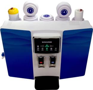 AquaActive Hot Normal Cold Water Purifier100GPDRO+PH+UV+TDS+ +Iron Removar+Alkaline 10 L RO + UV + UF + TDS Control + UV in Tank + Copper Water Purifier