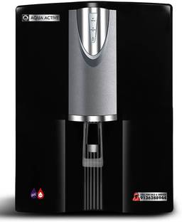 AquaActive Alkaline 10 L Mineral RO + UV + MF + MP Water Purifier