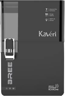 Kaveri BREE Model with Smart LED Indicator 10 L RO + UV + UF + TDS Water Purifier