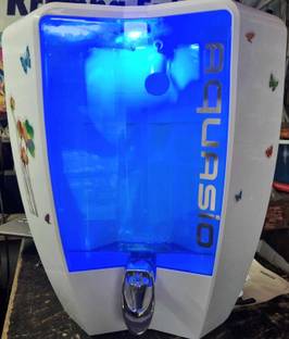 AQUASIO ; Purity Served In Style Alkaline Water Purifier with 1100 IV Carbon Filter, In-Tank UV & TDS ...