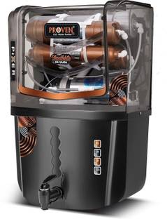 proven Pixer ISI Mark RO+UV+UF+TDS Water Purifier, 12L Tank, Zinc-Copper Technology 12 L RO + UV + UF ...
