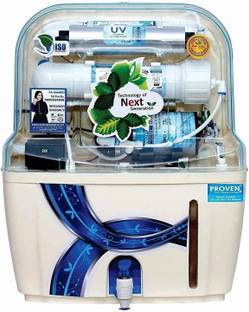 proven For Home & Office (Made In India) 14 Stage Protection TDS Adjuster 15 L RO + UV + UF + Minerals...