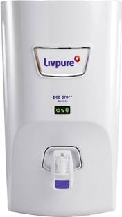 LIVPURE PEP PRO PLUS+ 7 L RO + UV + UF Water Purifier |6 Stage Water Purifier | Suitable for Borewell/...