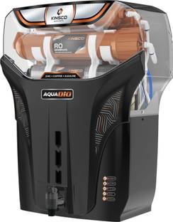 Kinsco Aqua Dio ISI Mark Ro 15 L RO + UV + CU Guard + Alkaline Enhancer + Mineral Water Purifier