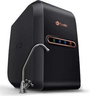 AO Smith Z2 Pro Luxe Midnight Black Under sink Water Purifier | 7-Stage Purification | 6 L RO + UV + U...