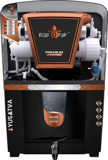 AquaDpure RO Water Purifier with Zinc Copper Alkaline(A115 Duke Gold Zinc C+A) 12 L RO + UV + UF + TDS...