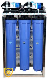 AquaDpure 100 LPH Commercial RO + UV Water Purifier System/Plant 100 Liter Per hour Stainless Steel Fu...