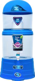 Aqua Fresh MINERAL POT MUNICIPLE WATER gravity based 16 L NON ELECTIC WATER PURIFIER 16 L Gravity Base...