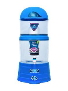 Aqua Fresh MINERAL POT MUNICIPLE WATER gravity based 16 L NON ELECTIC WATER PURIFIER 16 L Gravity Base...