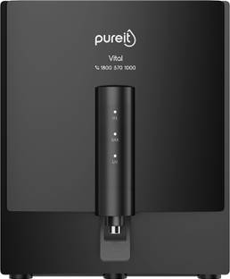 Pureit Vital 6 L RO + UV + Minerals Water Purifier Suitable for all - Borewell, Tanker, Municipality Water