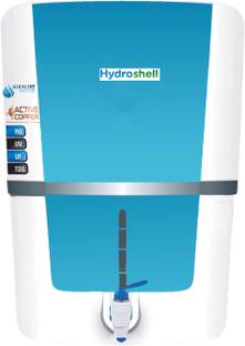 Hydroshell Water Purifier  With Copper and Alkaline Filter 12 L RO + UV + UF + TDS Water Purifier