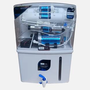 DEXFILL AQUAS PLUS 12 L RO + UF + UV + UV_LED + TDS Control Water Purifier