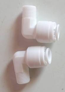 AQUANZA Booster Pump Elbow Connector 1/4 to 3/8 inch RO + UV + UF + TDS Water Purifier