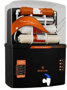 Seacure 7 Stage No RO, No Booster Pump, No Taste Change (Zinc Technology) 18 L UV + UF Water Purifier
