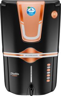 AquaDpure 4 in 1 Zinc Copper Technology with Inbuilt TDS Adjuster and UV, UF Purification 12 L RO + UV...