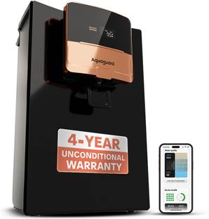 Aquaguard Enrich Ritz Pro ROUVCASS 4X 5 L RO + UV + Alkaline + Copper + SS Water Purifier | Zero Cost ...