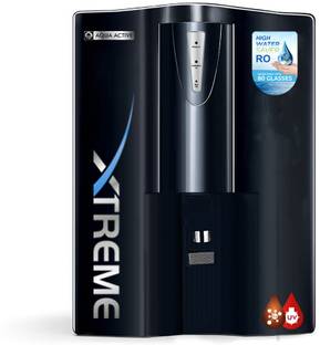 AquaActive EcoShield Essential | Suitable for All - Tanker, Borewell, Municipality Water 10 L RO + UV ...