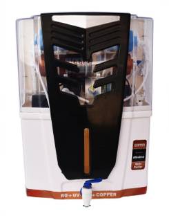 AQUA DELTA Combo Model Alkaline Vitamin B12+ Copper Filter 12 L RO + UF + TDS Water Purifier