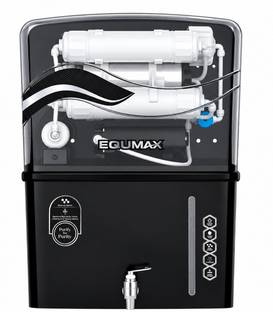 EQUMAX D2 Zinc Copper Alkaline RO 12 L RO + UV + UF + Copper + Alkaline + Copper + Zinc Water Purifier