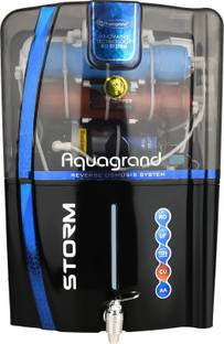 Aquagrand Storm Half transparent Model Advanced Technolog (Copper 12 L RO + UF + TDS + ALK Water Purif...