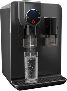 Eureka Forbes Limited Aquaguard Aspire Spark 5.6 L RO + UV + Copper Water Purifier | Hot & Ambient | Dual Stainless Steel Tanks | Active Copper | Child Lock | Removable Drip-Tray | Upto 40% Water Savings | Suitable for all Water Sources