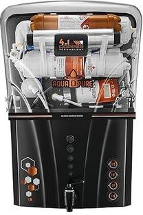 AquaDpure Water Purifier with 4-in-1 Copper Technology | 12L Storage | 12 L RO + UV + UF + Copper + TD...