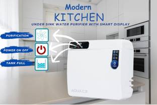 Aquagrand AQUA C3 UTC (Under The Counter)Water Purifier|LED Display |Storage Tank & Faucet 5 L RO + UV...
