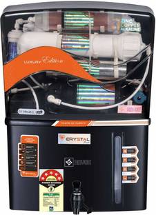 Havok Water_Purifier_Black 15 L RO + UV + MF + Minerals + Copper Water Purifier