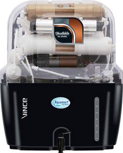 Aquamart Water Purifier With Active Copper+Alkaline,Suitable for All type Water supply 12 L RO + UV + ...