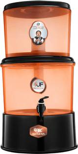 R.K. AQUA FRESH INDIA MINERAL POT MUNICIPLE WATER gravity based 18L NON ELECTIC Water Purifier 18 L Gr...
