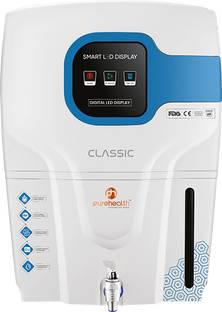 pure health Classic Blue Water Purifer 65 L RO + UF + UV + Copper + Alkaline + Mineralizer Water Purif...
