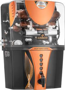 Kinsco Aqua Moon 13 L RO + UV + UF + Copper + TDS Control Water Purifier with Prefilter
