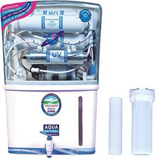 AQUA AQ- aquagand best water purifier RO. UV. UF. TDS. MINIRALS. 12ltrs tank. abs plastik. pree filter set 15 L RO + UV + UF + TDS Water Purifier