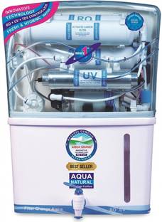 Sure from Aquaguard AGR-12LTR-RO-UV-UF-TDS-MINE 12 L RO + UV + UF + Minerals + TDS Control Water Purif...