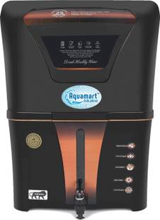 Aquamart Ro Water purifier Bio Alkaline with Aqua Copper Infuser+TDS Controller for 12 L RO + UV + UF ...